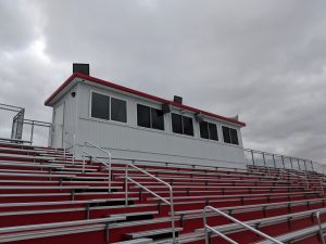 Fall River press box